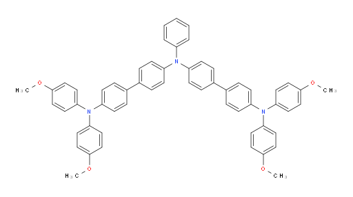 N4-(4'-(bis(4-methoxyphenyl)amino)-[1,1'-biphenyl]-4-yl)-N4',N4'-bis(4-methoxyphenyl)-N4-phenyl-[1,1'-biphenyl]-4,4'-diamine
