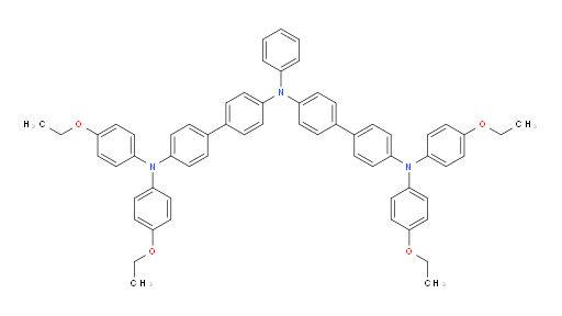 N4-(4'-(bis(4-ethoxyphenyl)amino)-[1,1'-biphenyl]-4-yl)-N4',N4'-bis(4-ethoxyphenyl)-N4-phenyl-[1,1'-biphenyl]-4,4'-diamine