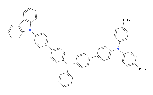 N4-(4'-(9H-carbazol-9-yl)-[1,1'-biphenyl]-4-yl)-N4-phenyl-N4',N4'-di-p-tolyl-[1,1'-biphenyl]-4,4'-diamine