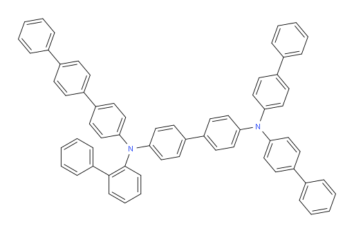 N4-([1,1'-biphenyl]-2-yl)-N4',N4'-di([1,1'-biphenyl]-4-yl)-N4-([1,1':4',1''-terphenyl]-4-yl)-[1,1'-biphenyl]-4,4'-diamine