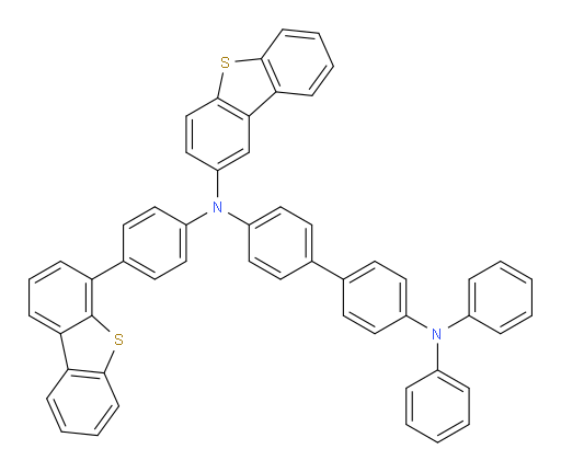N4-(dibenzo[b,d]thiophen-2-yl)-N4-(4-(dibenzo[b,d]thiophen-4-yl)phenyl)-N4',N4'-diphenyl-[1,1'-biphenyl]-4,4'-diamine