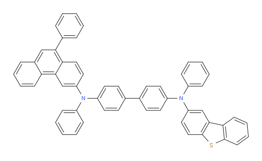 N4-(dibenzo[b,d]thiophen-2-yl)-N4,N4'-diphenyl-N4'-(10-phenylphenanthren-3-yl)-[1,1'-biphenyl]-4,4'-diamine