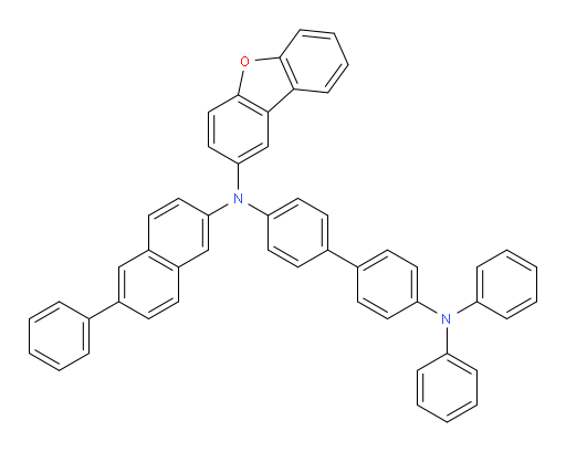 N4-(dibenzo[b,d]furan-2-yl)-N4',N4'-diphenyl-N4-(6-phenylnaphthalen-2-yl)-[1,1'-biphenyl]-4,4'-diamine