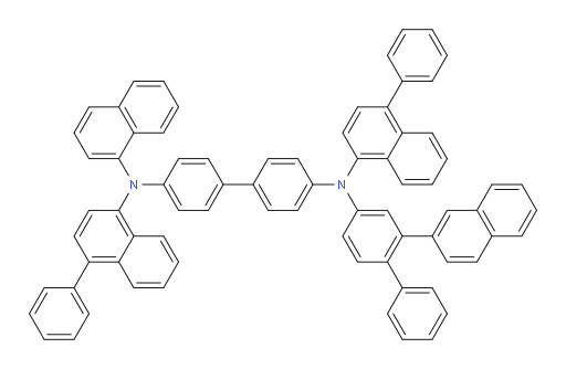 N4-(naphthalen-1-yl)-N4'-(2-(naphthalen-2-yl)-[1,1'-biphenyl]-4-yl)-N4,N4'-bis(4-phenylnaphthalen-1-yl)-[1,1'-biphenyl]-4,4'-diamine