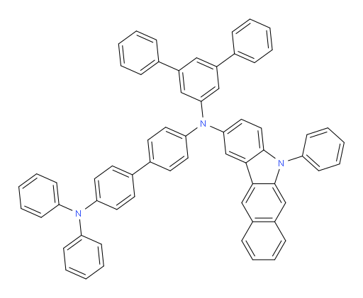 N4-([1,1':3',1''-terphenyl]-5'-yl)-N4',N4'-diphenyl-N4-(5-phenyl-5H-benzo[b]carbazol-2-yl)-[1,1'-biphenyl]-4,4'-diamine