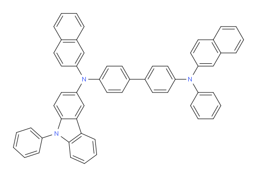 N4,N4'-di(naphthalen-2-yl)-N4-phenyl-N4'-(9-phenyl-9H-carbazol-3-yl)-[1,1'-biphenyl]-4,4'-diamine