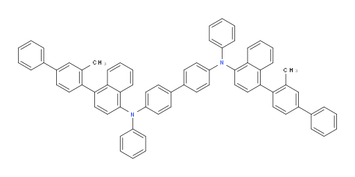 N4,N4'-bis(4-(3-methyl-[1,1'-biphenyl]-4-yl)naphthalen-1-yl)-N4,N4'-diphenyl-[1,1'-biphenyl]-4,4'-diamine