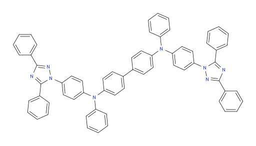 N4,N4'-bis(4-(3,5-diphenyl-1H-1,2,4-triazol-1-yl)phenyl)-N4,N4'-diphenyl-[1,1'-biphenyl]-4,4'-diamine
