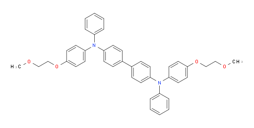 N4,N4'-bis(4-(2-methoxyethoxy)phenyl)-N4,N4'-diphenyl-[1,1'-biphenyl]-4,4'-diamine