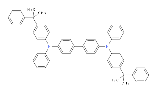 N4,N4'-diphenyl-N4,N4'-bis(4-(2-phenylpropan-2-yl)phenyl)-[1,1'-biphenyl]-4,4'-diamine