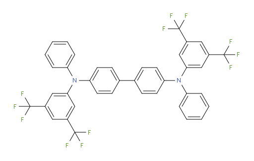 N4,N4'-bis(3,5-bis(trifluoromethyl)phenyl)-N4,N4'-diphenyl-[1,1'-biphenyl]-4,4'-diamine