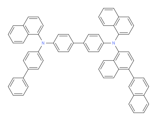 N4-([1,1'-biphenyl]-4-yl)-N4'-([1,2'-binaphthalen]-4-yl)-N4,N4'-di(naphthalen-1-yl)-[1,1'-biphenyl]-4,4'-diamine