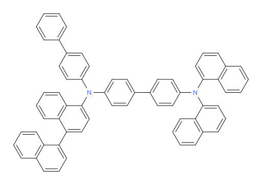 N4-([1,1'-binaphthalen]-4-yl)-N4-([1,1'-biphenyl]-4-yl)-N4',N4'-di(naphthalen-1-yl)-[1,1'-biphenyl]-4,4'-diamine