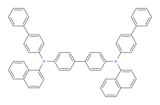 N4,N4'-di([1,1'-biphenyl]-4-yl)-N4,N4'-di(naphthalen-1-yl)-[1,1'-biphenyl]-4,4'-diamine