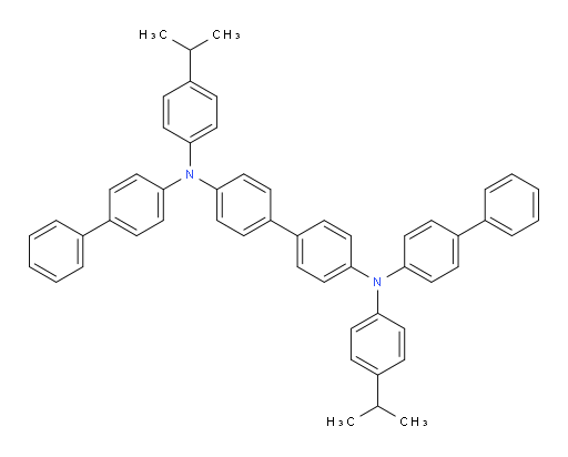 N4,N4'-di([1,1'-biphenyl]-4-yl)-N4,N4'-bis(4-isopropylphenyl)-[1,1'-biphenyl]-4,4'-diamine