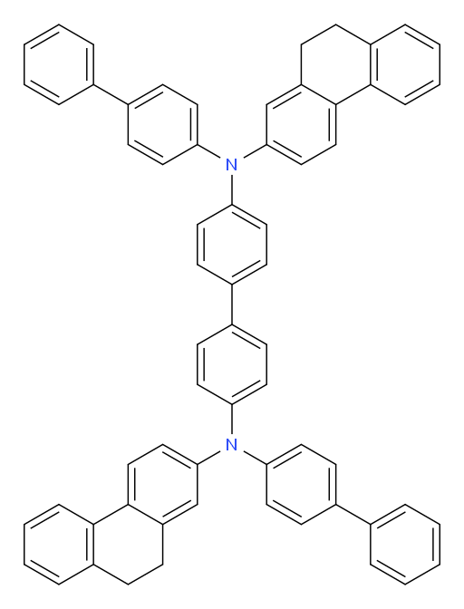 N4,N4'-di([1,1'-biphenyl]-4-yl)-N4,N4'-bis(9,10-dihydrophenanthren-2-yl)-[1,1'-biphenyl]-4,4'-diamine