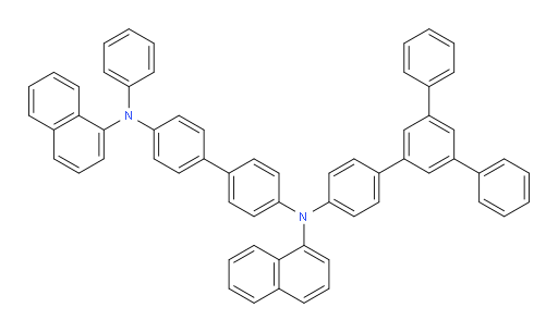 N4,N4'-di(naphthalen-1-yl)-N4-phenyl-N4'-(5'-phenyl-[1,1':3',1''-terphenyl]-4-yl)-[1,1'-biphenyl]-4,4'-diamine