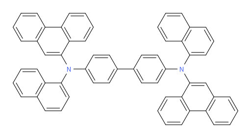N4,N4'-di(naphthalen-1-yl)-N4,N4'-di(phenanthren-9-yl)-[1,1'-biphenyl]-4,4'-diamine