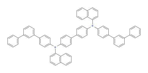 N4,N4'-di([1,1':3',1''-terphenyl]-4-yl)-N4,N4'-di(naphthalen-1-yl)-[1,1'-biphenyl]-4,4'-diamine