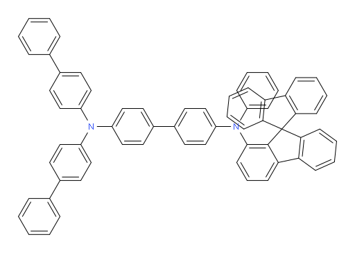N4-(9,9'-spirobi[fluoren]-1-yl)-N4',N4'-di([1,1'-biphenyl]-4-yl)-N4-phenyl-[1,1'-biphenyl]-4,4'-diamine