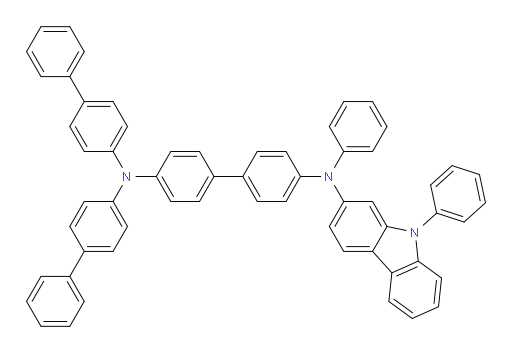 N4,N4-di([1,1'-biphenyl]-4-yl)-N4'-phenyl-N4'-(9-phenyl-9H-carbazol-2-yl)-[1,1'-biphenyl]-4,4'-diamine