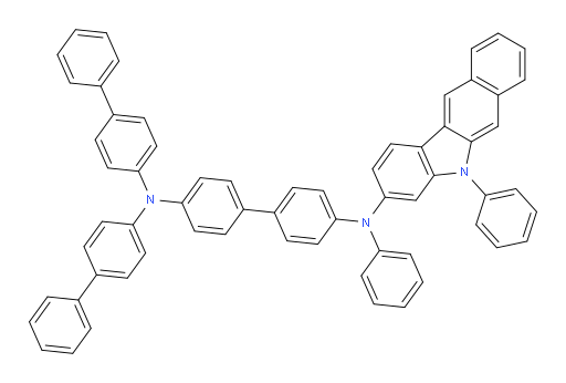 N4,N4-di([1,1'-biphenyl]-4-yl)-N4'-phenyl-N4'-(5-phenyl-5H-benzo[b]carbazol-3-yl)-[1,1'-biphenyl]-4,4'-diamine