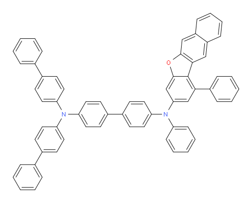 N4,N4-di([1,1'-biphenyl]-4-yl)-N4'-phenyl-N4'-(1-phenylnaphtho[2,3-b]benzofuran-3-yl)-[1,1'-biphenyl]-4,4'-diamine