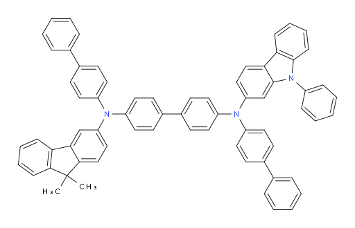 N4,N4'-di([1,1'-biphenyl]-4-yl)-N4-(9,9-dimethyl-9H-fluoren-3-yl)-N4'-(9-phenyl-9H-carbazol-2-yl)-[1,1'-biphenyl]-4,4'-diamine