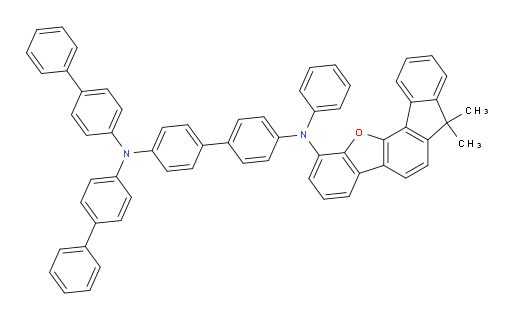 N4,N4-di([1,1'-biphenyl]-4-yl)-N4'-(7,7-dimethyl-7H-fluoreno[4,3-b]benzofuran-1-yl)-N4'-phenyl-[1,1'-biphenyl]-4,4'-diamine