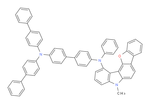 N4,N4-di([1,1'-biphenyl]-4-yl)-N4'-(5-methyl-5H-benzofuro[3,2-c]carbazol-1-yl)-N4'-phenyl-[1,1'-biphenyl]-4,4'-diamine