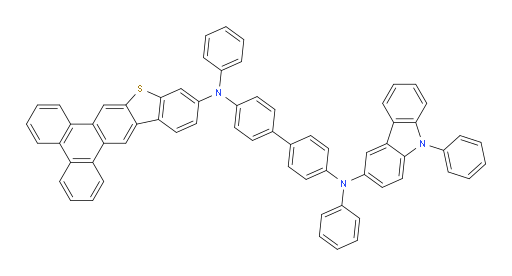 N4-(benzo[b]triphenyleno[2,3-d]thiophen-12-yl)-N4,N4'-diphenyl-N4'-(9-phenyl-9H-carbazol-3-yl)-[1,1'-biphenyl]-4,4'-diamine