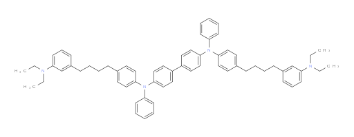 N4,N4'-bis(4-(4-(3-(diethylamino)phenyl)butyl)phenyl)-N4,N4'-diphenyl-[1,1'-biphenyl]-4,4'-diamine