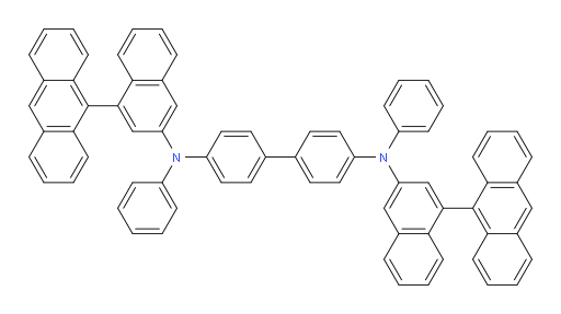 N4,N4'-bis(4-(anthracen-9-yl)naphthalen-2-yl)-N4,N4'-diphenyl-[1,1'-biphenyl]-4,4'-diamine