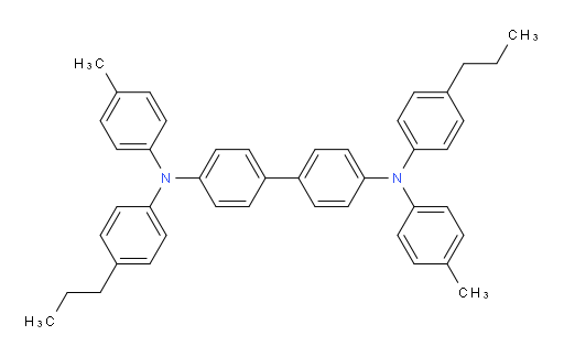 N4,N4'-bis(4-propylphenyl)-N4,N4'-di-p-tolyl-[1,1'-biphenyl]-4,4'-diamine