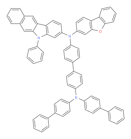 N4,N4-di([1,1'-biphenyl]-4-yl)-N4'-(dibenzo[b,d]furan-3-yl)-N4'-(5-phenyl-5H-benzo[b]carbazol-3-yl)-[1,1'-biphenyl]-4,4'-diamine