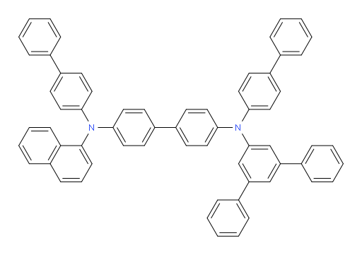 N4,N4'-di([1,1'-biphenyl]-4-yl)-N4-([1,1':3',1''-terphenyl]-5'-yl)-N4'-(naphthalen-1-yl)-[1,1'-biphenyl]-4,4'-diamine