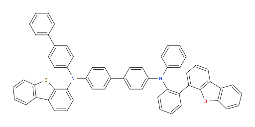 N4-([1,1'-biphenyl]-4-yl)-N4'-(2-(dibenzo[b,d]furan-4-yl)phenyl)-N4-(dibenzo[b,d]thiophen-4-yl)-N4'-phenyl-[1,1'-biphenyl]-4,4'-diamine