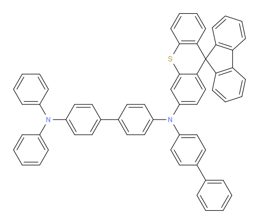 N4-([1,1'-biphenyl]-4-yl)-N4',N4'-diphenyl-N4-(spiro[fluorene-9,9'-thioxanthen]-3'-yl)-[1,1'-biphenyl]-4,4'-diamine