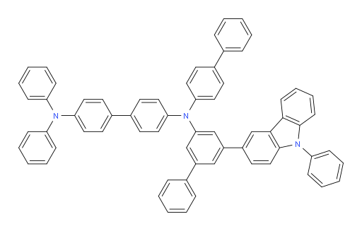 N4-([1,1'-biphenyl]-4-yl)-N4',N4'-diphenyl-N4-(5-(9-phenyl-9H-carbazol-3-yl)-[1,1'-biphenyl]-3-yl)-[1,1'-biphenyl]-4,4'-diamine