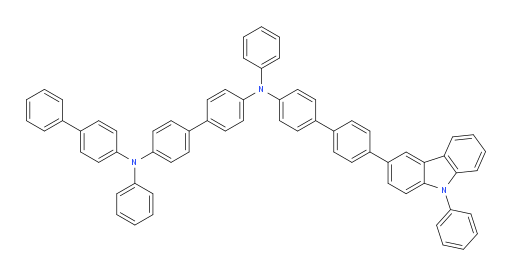N4-([1,1'-biphenyl]-4-yl)-N4,N4'-diphenyl-N4'-(4'-(9-phenyl-9H-carbazol-3-yl)-[1,1'-biphenyl]-4-yl)-[1,1'-biphenyl]-4,4'-diamine