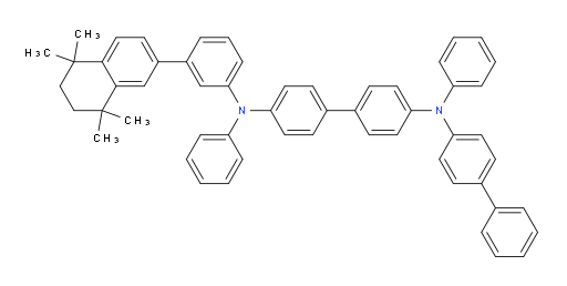 N4-([1,1'-biphenyl]-4-yl)-N4,N4'-diphenyl-N4'-(3-(5,5,8,8-tetramethyl-5,6,7,8-tetrahydronaphthalen-2-yl)phenyl)-[1,1'-biphenyl]-4,4'-diamine