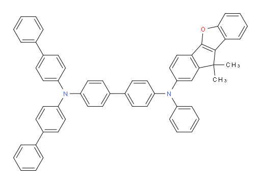 N4,N4-di([1,1'-biphenyl]-4-yl)-N4'-(10,10-dimethyl-10H-indeno[1,2-b]benzofuran-2-yl)-N4'-phenyl-[1,1'-biphenyl]-4,4'-diamine