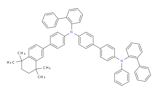 N4,N4'-di([1,1'-biphenyl]-2-yl)-N4-phenyl-N4'-(4-(5,5,8,8-tetramethyl-5,6,7,8-tetrahydronaphthalen-2-yl)phenyl)-[1,1'-biphenyl]-4,4'-diamine