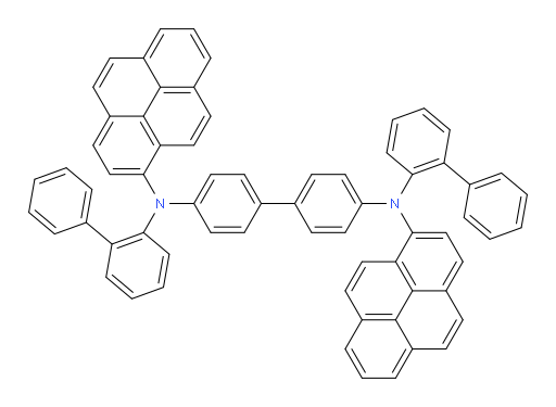 N4,N4'-di([1,1'-biphenyl]-2-yl)-N4,N4'-di(pyren-1-yl)-[1,1'-biphenyl]-4,4'-diamine
