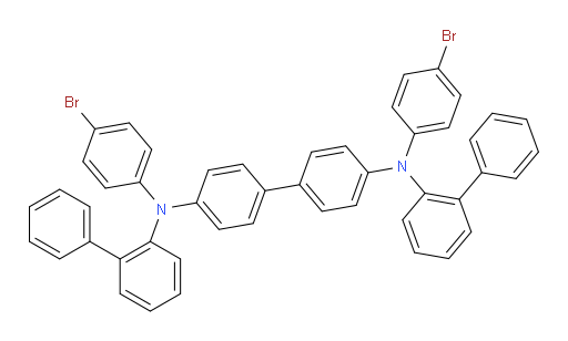 N4,N4'-di([1,1'-biphenyl]-2-yl)-N4,N4'-bis(4-bromophenyl)-[1,1'-biphenyl]-4,4'-diamine