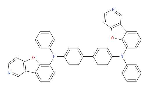 N4,N4'-bis(benzofuro[3,2-c]pyridin-6-yl)-N4,N4'-diphenyl-[1,1'-biphenyl]-4,4'-diamine