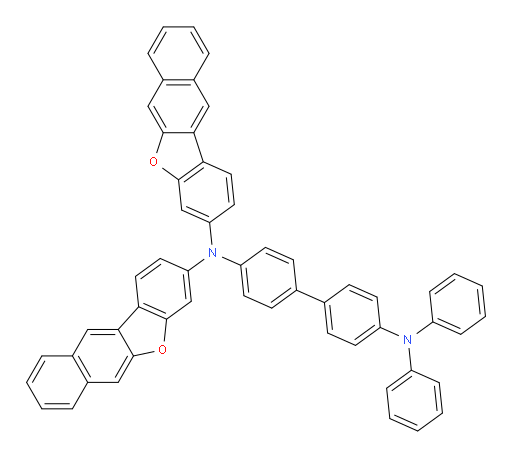 N4,N4-bis(naphtho[2,3-b]benzofuran-3-yl)-N4',N4'-diphenyl-[1,1'-biphenyl]-4,4'-diamine
