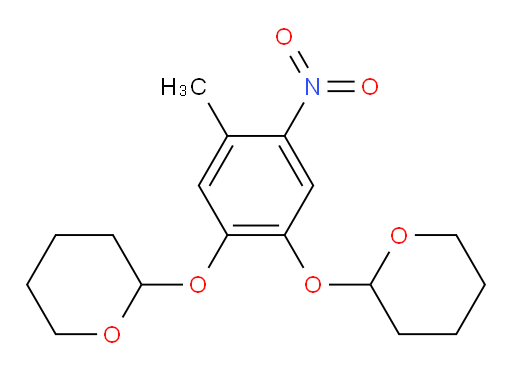 2,2'-((4-methyl-5-nitro-1,2-phenylene)bis(oxy))bis(tetrahydro-2H-pyran)