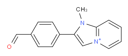 2-(4-formylphenyl)-1-methyl-1H-imidazo[1,2-a]pyridin-4-ium
