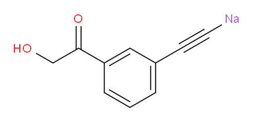 ((3-(2-hydroxyacetyl)phenyl)ethynyl)sodium